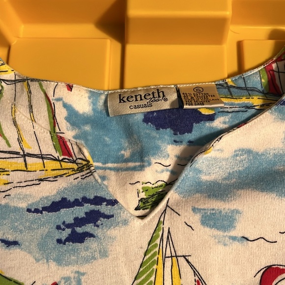 3/4 sleeve pullover shirt - Picture 3 of 5